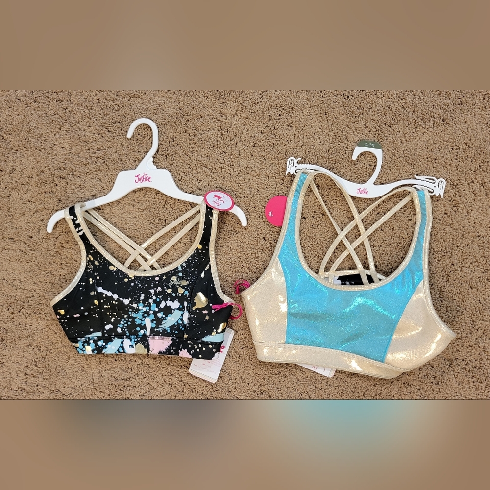 Justice Reversible Sports Bra